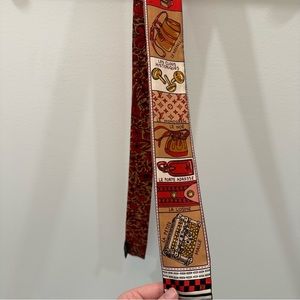 Louis Vuitton Jeux de Louis Histories BB Bandeau Scarf